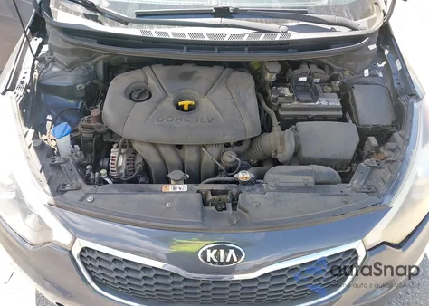 2014 Kia Forte Lx z USA, uszkodzony, nr VIN KNAFX4A61E5148441